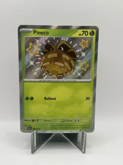 Pokemon Pineco SV: Paldean Fates 099/091 Near Mint NM Holo Rare - Image 1