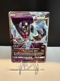 Pokemon TCG: Dawn Wings Necrozma GX #63/156 SM Ultra Prizm Holo Ultra Rare - Image 1