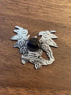 Official Nintendo Pokemon TCG 2014 Mega Charizard X Blue Enamel Collectors Pin - Image 2