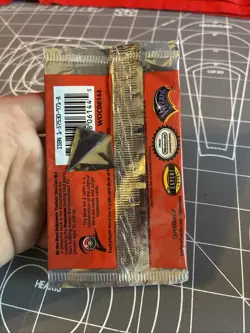 Vintage 1999 Pokemon TCG Base Set 2 Mewtwo Empty Booster Pack Wrapper - Image 2