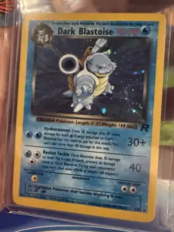 Pokemon Dark Blastoise Holo Team Rocket Set Rare Vintage | NM 💎 Grade Ready - Image 3