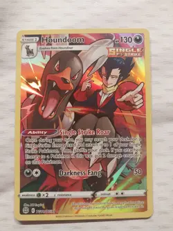 Houndoom TG10/TG30 Holo Brilliant Stars Trainer Gallery Pokemon TCG NM - Image 1