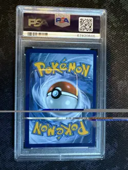 2021 Pokemon Marnie Holo SWIRL 120 Promo PSA 9 Premium Trainer Collection - Image 3