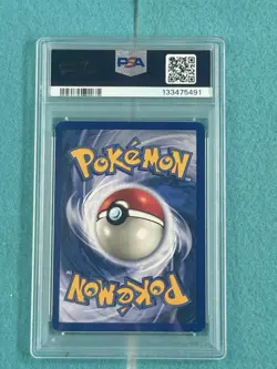 1999 Pokemon Fossil Zapdos Holo 1st Edition PSA 8 - Image 2