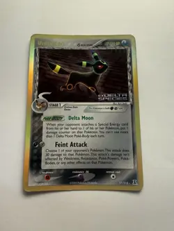 Umbreon 17/113 Reverse Holo Stamped EX Delta Species 2005 Pokemon NM - Image 1