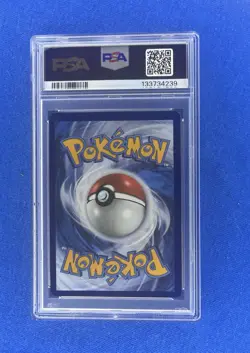 2025 Pokemon Mega Evolution Snover #140 Illustration Rare PSA 8 - Image 2