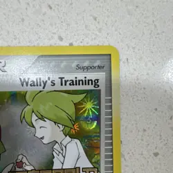 Pokemon Wally's Training EX Emerald Holo Uncommon Trainer 85/106 2005 English LP - Image 3