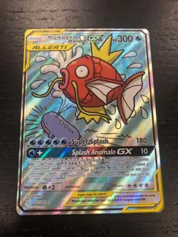 Pokemon Magikarp e Wailord GX 161/181 Gioco di Squadra ITA Alternativa Art rara - Image 1