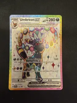 Pokemon TCG Umbreon EX Svp176 Premium Figure Collection Promo - Image 1