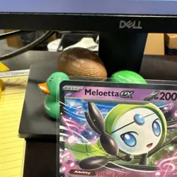 Meloetta EX - #044/086 - Black Bolt - Holo - NM/M - Pokemon TCG - English Free S - Image 3