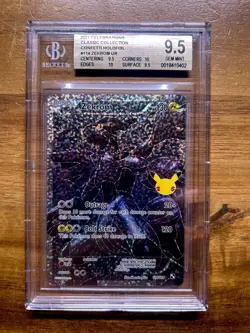 2021 Pokemon SWSH Celebrations Zekrom Classic Collection #114/114 BGS 9.5 - Image 1