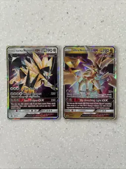 Dusk Mane Necrozma GX and Ultra Necrozma GX Sun and moon 2018 (SM102 + SM126) - Image 1
