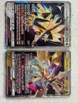 Dusk Mane Necrozma GX and Ultra Necrozma GX Sun and moon 2018 (SM102 + SM126) - Image 4