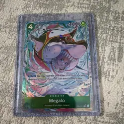 One Piece CCG Megalo EB04-018 Animal/Fish-Man Island 4000 Power Character Card - Image 1