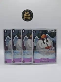 4x Satori OP15-066 R Playset Adventures On Kami’s Island One Piece English - NM - Image 1