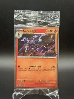 Pokemon TCG Phantasmal Flames STAFF Promos Full Set of 4 Sealed - Image 1