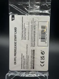 Pokemon TCG Phantasmal Flames STAFF Promos Full Set of 4 Sealed - Image 3