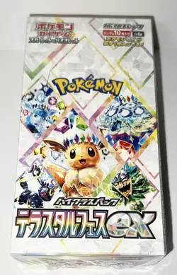 Pokemon Card Terastal Festival ex Booster Box sv8a 10 Pacs NEW w/shrink - Image 1