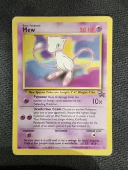 MEW - 8 - WOTC PROMO - POKEMON CARD - Image 1