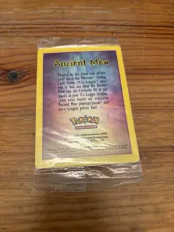 Ancient Mew Holographic Movie Promo Pokemon Card Unopened New Rare Sealed - Image 1