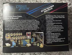 Pokemon TCG Crown Zenith Pokemon Center ETB Brand New Sealed See Pic Of PC ETB - Image 3