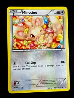 Minccino RC18/RC25 NM Legendary Treasures Radiant Collection Pokemon Card - Image 1