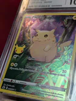 Pokemon Pikachu TCG Celebrations Card 005/025 25th Anniversary | CGC Gem Mint 10 - Image 4