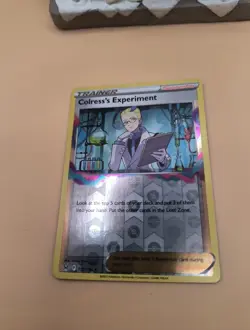 Colress's Experiment 155/196 Reverse Holo Pokemon TCG Lost Origin - Image 2