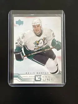 Kevin Sawyer 2001-02 Upper Deck Young Guns Retail RC #414 - Mighty Ducks - Image 1