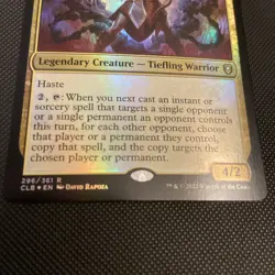 Zevlor, Elturel Exile Commander Legends: Battle for Baldur's Gate Foil MTG - Image 3