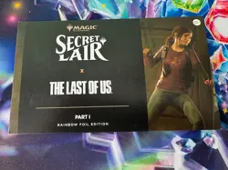 MTG Secret Lair x PlayStation: The Last Of Us Part 1 Rainbow Foil Edition OVP - Image 1
