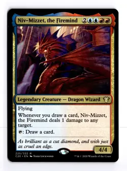 Niv-Mizzet, the Firemind 225 Commander 2020 R MTG LP - Image 1