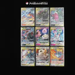 9Pcs TAG Team GX RR csm2aC Combo Sets Sun & Moon - Pokemon Cards Chinese - Image 1