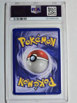 Pokemon TCG 1999 Base Set Blastoise Holo Rare #2/102 English PSA 8 Stage 2 - Image 2