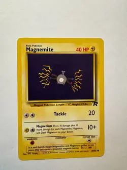 Magnemite Common Team Rocket 60/82 Pokemon pre-owned - Image 1