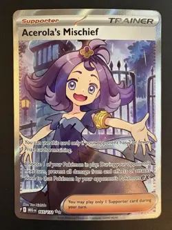 Acerola's Mischief 165/132 ME01 Mega Evolution Holo Pokemon TCG NM - Image 1