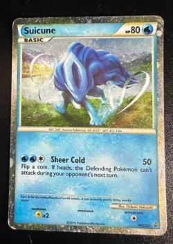 Suicune - Black Star Promo - HGSS21 - Cosmos Holo - Pokemon - HP-MP - Image 1