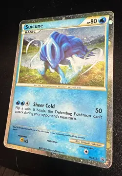 Suicune - Black Star Promo - HGSS21 - Cosmos Holo - Pokemon - HP-MP - Image 2