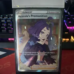 Pokemon Acerola's Premonition TG24 Brilliant Stars Ultra Rare Holo Full Art Eng - Image 1
