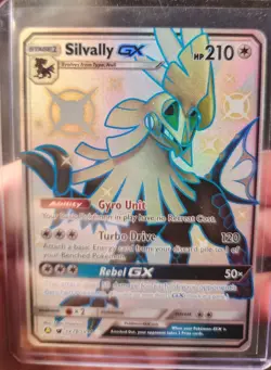 Near Mint 2019 Pokemon Sun & Moon Hidden Fates Shiny Vault Silvally GX SV79/SV94 - Image 1
