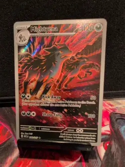 TCG Pokemon Mightyena 243/217 Holo Sir Ascended Heroes N Mint Pack Fresh 🔥 - Image 1