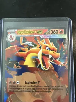 Mega Charizard Y ex 022/217 Ascended Heroes English Pokemon TCG NM - Image 2