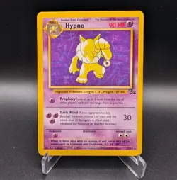 Hypno - 23/62 Fossil Rare - LP - Pokemon TCG WOTC - Image 1