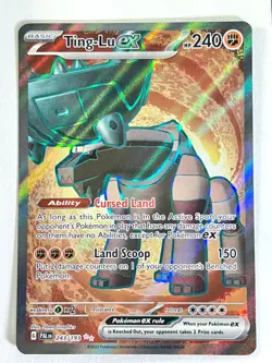 Ting-Lu ex 243/193 Ultra Rare Paldea Evolved Pokemon TCG Pack Fresh Near Mint NM - Image 1