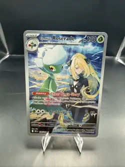 Pokemon Cynthia's Roserade 184/182 Sv10: Destined Rivals Holo - Image 2