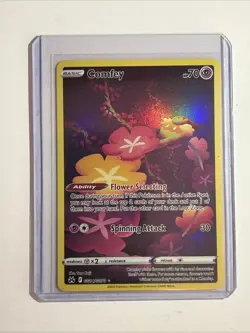 Pokemon Comfey GG14/GG70 Crown Zenith Galarian Gallery Ultra Rare Holo K1 - Image 1