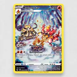 Magmortar GG03/GG70 Crown Zenith: Galarian Gallery Ultra Rare Pokemon TCG NM - Image 1