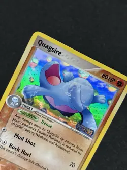Pokemon TCG Quagsire 44/115 Unseen Forces Reverse Holo Stamp Inverted Error - Image 1