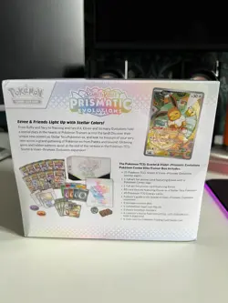 Prismatic Evolutions Pokemon Center Elite Trainer Box + Acrylic Case - Image 4