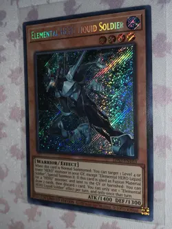 Yu Gi Oh! Elemental HERO Liquid Soldier LDS3-EN103 Secret Rare Holo MINT 💎 - Image 1